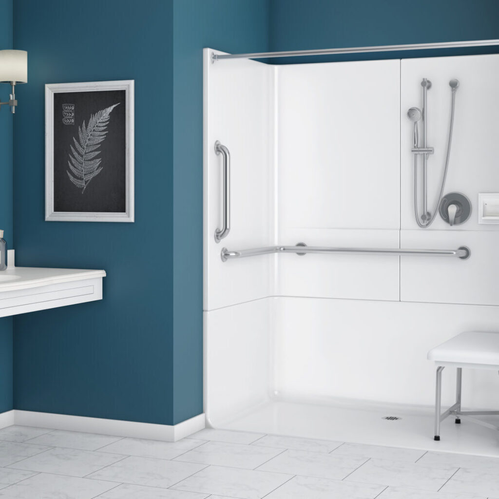 Handicap ADA Compliance Shower Safeway Baths